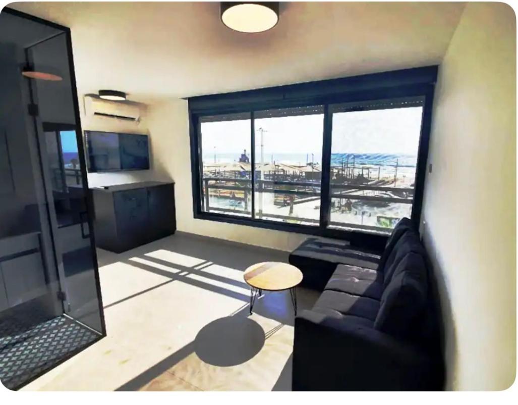 Ryo 11 דירת נופש חדשה על חוף הים נוף לים Apartman Bat Jám Kültér fotó