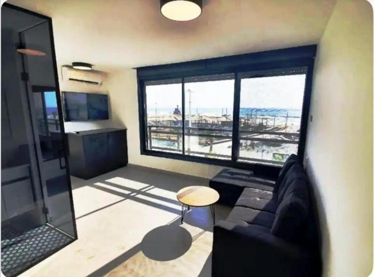 Ryo 11 דירת נופש חדשה על חוף הים נוף לים Apartman Bat Jám Kültér fotó
